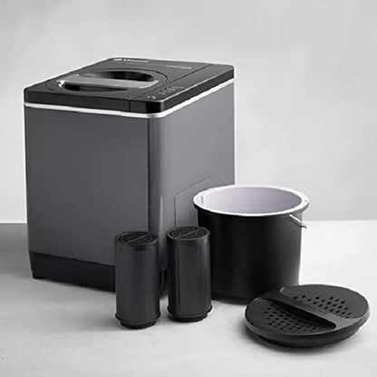 Electric Composter for Kitchen, 2.5L Auto Food Cycler Compost Machine, with 3 Modes, One-Touch Turn Food Waste to Compost