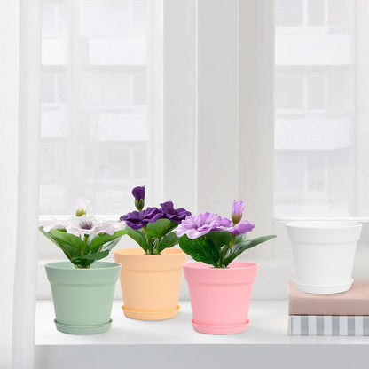 GARDIFE 20 Pack 6 inch Plant pots, planters for Indoor Plants, Flower pots, Color