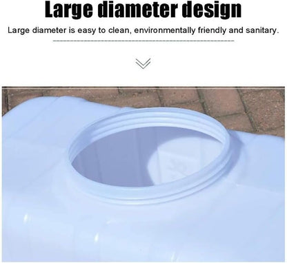 Large Capacity Water Tank with Faucet for Household and Outdoor Use - Portable and Durable Plastic Water Storage Cube