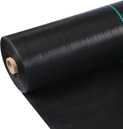 6 x 300 FT Weed Barrier Fabric,3.2 OZ Landscape Fabric,Heavy Duty PP Ground Cover for Gardening,Farming