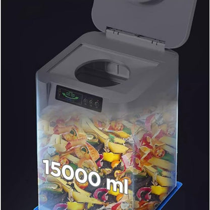 Indoor Compost Bins Smart Waste Kitchen Composter, Electric Kitchen Compost Bin Eco-Friendly Sustainable Indoor Countertop Food Cycler, Odor-Free, Fertilizes Your Garden Composter Machine