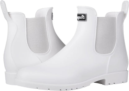 Asgard Women's Ankle Rain Boots Waterproof Chelsea Boots