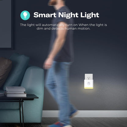 THIRDREALITY Multi-Function Night Light 2 Pack, Zigbee Repeater, 3-in-1 Combines a Motion Sensor, a Illumination Sensor and RGB Color Night Light, 1-100% Adjustable Brightness, Zigbee hub Required