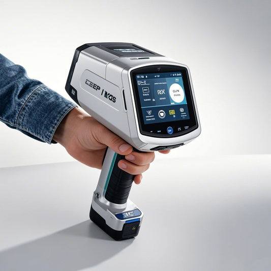Elite Handheld XRF Analyzer - Instant Alloy & Mineral Analyzer for Mining, Recycling, Metallurgy | 40+ Element Detection | IP67 Waterproof | 8-Year Warranty