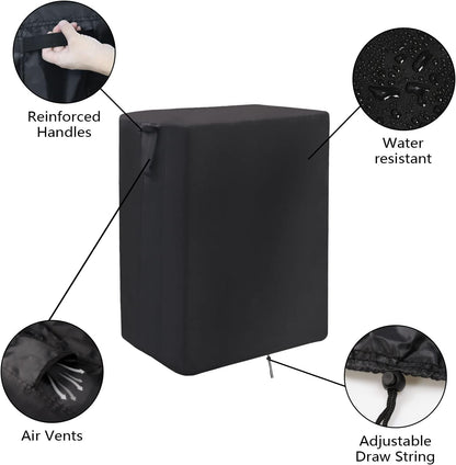 Prep Table Cover for Keter Unity Small Portable Table, 33inch Outdoor BBQ Cart Cover Buffet Grill Table Cover Bar Tool Cart Cooler Covers Waterproof
