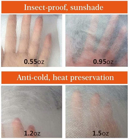 Agfabric Frost Cover H24''xW32''， 0.95oz Winter Tree Cover Plant Covers for Cold Weather