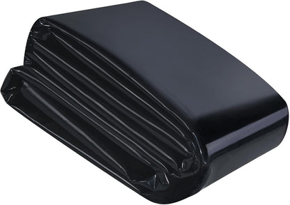 Pond Liner, 20 Mil 7 x 10 Feet Pond Liners for Outdoor Ponds, Black HDPE Fish Pond Liner for Koi Ponds, Streams Fountains and Garden Waterfall