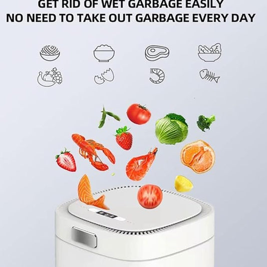 Electric Kitchen Composter, Smart Kitchen Waste Composter, 2.5L Capacity, Automatic Food Waste Cycler, Transform Garbage into Nutrient-Rich Dirt for Lawn, Garden or Home Potted Plants