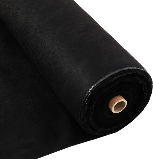 Broadfashion Woven Landscape Fabric 5oz, 5 x 300FT Weed Fabric Barrier, Double Layer, Garden Fabric Weed Barrier, Weed Control Fabric Ground Cover, Gardening Mat for Garden Beds, Landscaping