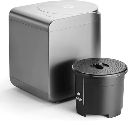 Airthereal Bundle | Revive Electric Kitchen Composter and 1 Spare Bucket + Lid, 2.5L Capacity with SHARKSDEN® Tri-Blade, Turn Food Waste and Scraps into Dry Compost Fertilizer