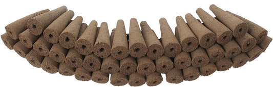 50 Pack Grow Sponges, Seed Starter Pods Growth Sponges Compatible with AeroGarden, PH-Balanced Refill Pods Gardening Accessories for Hydroponic Indoor Growing System