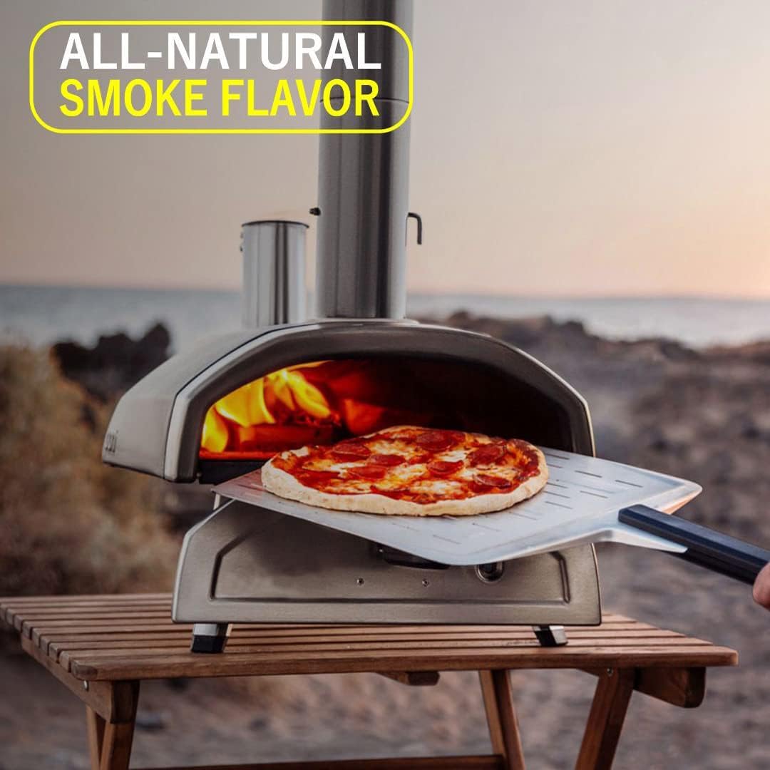 Kiln Dried Pizza Oven Cooking Logs, Approx 12 lbs, Wood Logs for Pizza Ovens, Grills and Smokers, Solo Stove Mesa XL, Oak~ 6 Inch Mini Log, Product of USA (790 Cubic Inches)