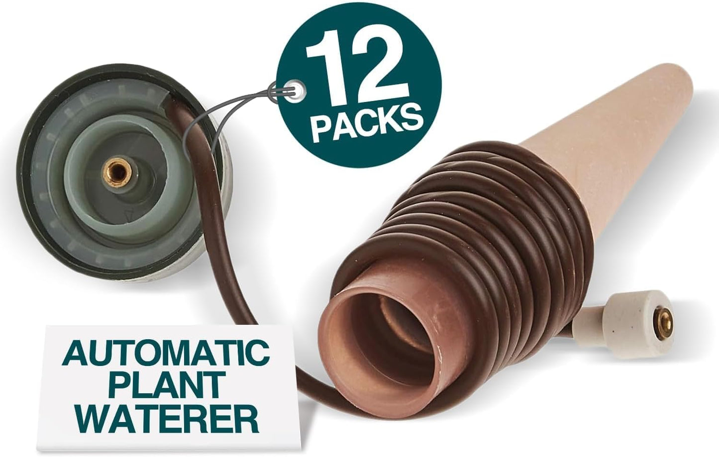 Blumat Classic Plant Watering Stakes (12 Pack) (with Adapater)