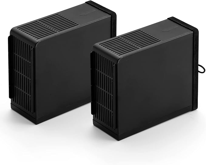 Airthereal Bundle | 2-Pack Replacement Activated Carbon Filters and 1 Electric Kitchen Composter Bucket with Lid for R500 Revive Electric Kitchen Composter