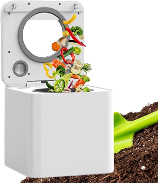 Electric Composter for Kitchen, 3.3L Smart Countertop Compost Bin, Odorless | Low Noise, Indoor Food Recycler Compost Machine,220V