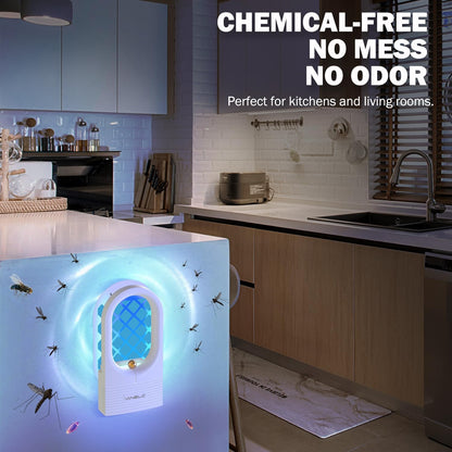 5 Pack Refills for Flying Insect Trap, Plug-in Bug Catcher Refills, Indoor Fly Trap for Moth, Gnat Killer Indoor, Bug Killer (Device Not Included)