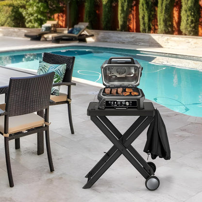 Unicook Outdoor Grill Cover Compatible with Ninja OG700 OG800 OG900 Series Woodfire, Waterproof Fade Resistant BBQ Cover for Ninja OG951 Premium XL Grill Smoker, Countertop Smoker Protector