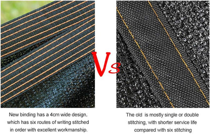 winemana 70% Black Shade Cloth, 10 x 20 FT Durable Mesh Tarp with Grommets, Resistant Garden Sun Shade Netting with Taped Edge for Plant Cover, Greenhouse, Patio, Tomatoes, Chicken Coop, Barn Kennel