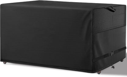 Patio Coffee Table Cover Black Heavy Duty Waterproof Cover 46" L x 26" W x 13" H for Rectangular Coffee Table