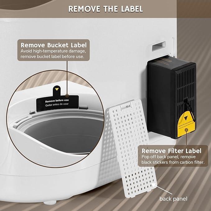 Airthereal Bundle | Revive Electric Kitchen Composter White and 1 Spare Bucket + Lid, 2.5L Capacity with SHARKSDEN® Tri-Blade, Turn Food Waste and Scraps into Dry Compost Fertilizer