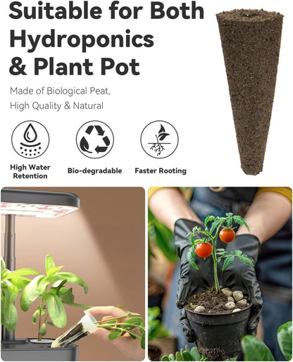 LYKOCLEAN 16 Pods Flower Seed Kit Compatible with AeroGarden Hydroponics Growing System, Indoor Garden Starter Set with Lavender, Sunflower, Petunia and Marigold