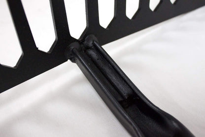 Bully Tools 92301 7 Gauge 16" Level Head Rake with Fiberglass Handle, 66"