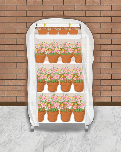 Agfabric Plant Covers Freeze Protection Frost Cover 60"x50"x12" 0.9oz Winter Tree Cover Plant Covers for Cold Weather,White