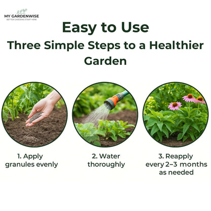 Gypsum for Soil - Calcium for Plants - Gypsum Fertilizer for Gardening, Lawn & Vegetables - Calcium for Garden (2 qts. - 4 lbs)