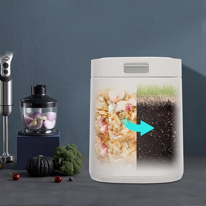 Electric Composter Machine: Smart Kitchen Composter with Fast 24-Hour Cycle, Odorless Food Recycler for Home, Turns Food Waste into Fertilizer for Garden