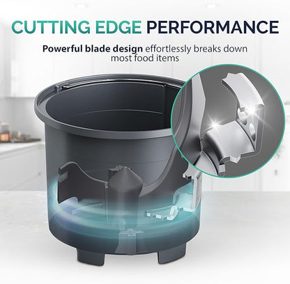 Luma® by Newair Electric Composter for Kitchen | 2.5L Odorless Kitchen Composter | Dishwasher Safe Indoor Compost Machine | 90% Volume Reduction in 3-6 Hours