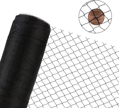 Woven Bird Netting 20X20 FT, 1/2" Mesh, Strong Bird Net Protect Fruit Trees, Blueberry, Vegetables, Strawberry Plants, Garden Netting Pest Barrier, Against Deer, Squirres, Small Critters
