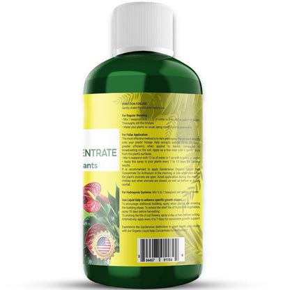 Organic Premium Seaweed Anthurium Fertilizer - Liquid Kelp Plant Food - Nutrient-Rich Soil Enhancer (32 OZ)