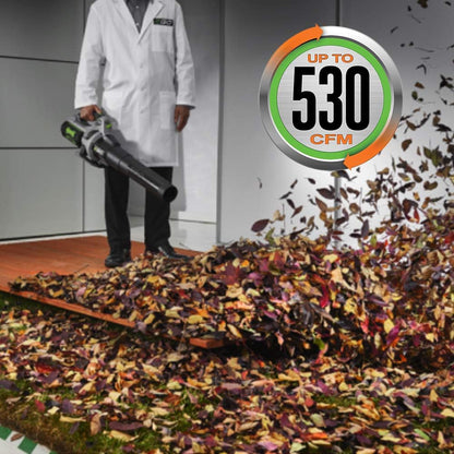 EGO POWER+ Combo, Cordless Trimmer and Blower, 15" Trimmer for Weeds and Grass with Rapid Reload and Cordless Electric 530 CFM Blower, Includes 56V 2.5Ah Battery and Charger - ST1502LB