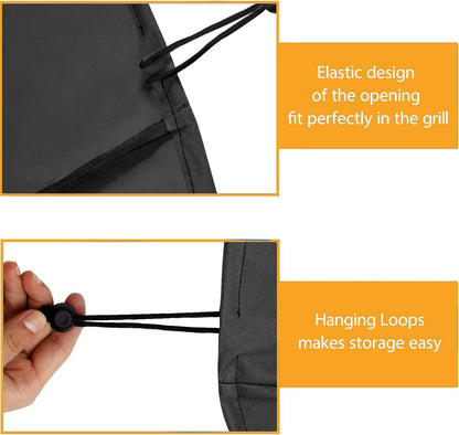 Pizza Oven Cover for Blackstone 22" Portable Pizza Oven 6964 6962 6961 6960 6963, Waterproof 5559 Blackstone Pizza Oven Conversion Kit Cover, Heavy Duty Cover for Pizza Oven