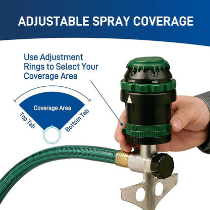6-Pack Orbit 58573N H2O-6 Gear Drive Sprinkler