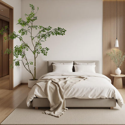 Artificial Elm Tree Faux Elm Tree 7ft Tall Fake Plant in Pot Fake Silk Tree Faux Plants Indoor