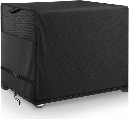 Outdoor Dining Cart Cover - Heavy Duty Waterproof Cover for Royal Gourmet Cart, Flattop Worktable, Propane Tank - Black, Polyester