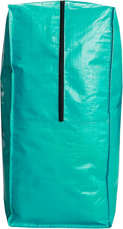 194 Gallon Extra Large Storage Bags, Jumbo Moving Storage Bags, Foldable Big Bue Waterproof Outdoor Patio Cushion Storage Bag, 68x30x22inch - 1PACK