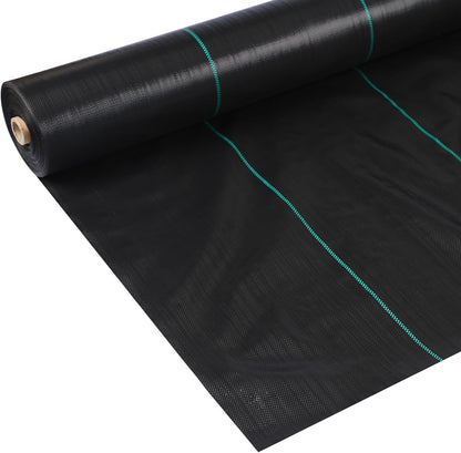 4ftx300ft Heavy Duty Weed Barrier Landscape Fabric – Durable Woven Driveway Garden Cloth for Weed Control, Ground Cover, Landscaping – Long-Lasting Geotextile Fabric – 3.2oz