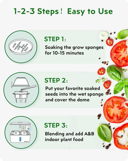 160pcs Hydroponic Pods Kit Grow Anything Kit with 40 Grow Sponges, 40 Grow Baskets, 40 Grow Domes, 40 Pod Labels - Compatible with Hydroponics Supplies from All Brands