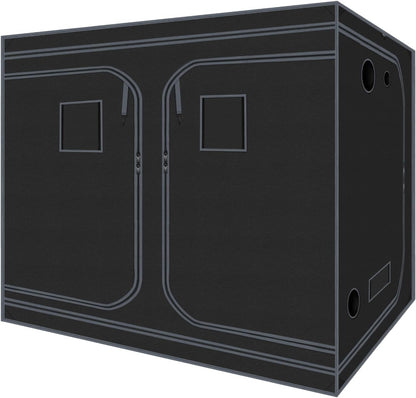 Grow Tent, 120"x60"x78" Hydroponic Mylar Grow Tent Reflective Garden Growing Dark Room with Observation Window, Removable Floor Tray for Indoor Plant Growing 10x5