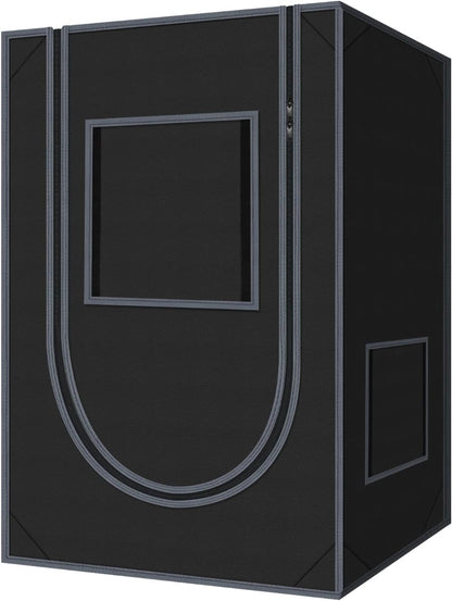 2x2 Grow Tent 24"x24"x36" Grow Tents 600D Mylar Hydroponic Indoor Plants Growing Tent with Floor Tray Grow Room