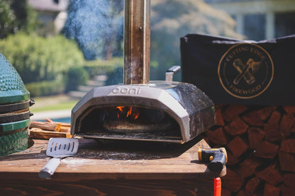 Cutting Edge Firewood 6 Inch Mini Pizza Oven Wood - Ultra Kiln Dried Premium Oak Cooking Wood for Portable Pizza Ovens - Miniature Logs - 12 Pound