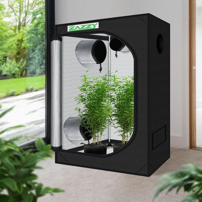 zazzy Tent for Plants Indoor, 48"x24"x60" Grow Tents Plant Tent 600D Mylar Reflective Grow Tent for Hydroponics Indoor Growing 4x2