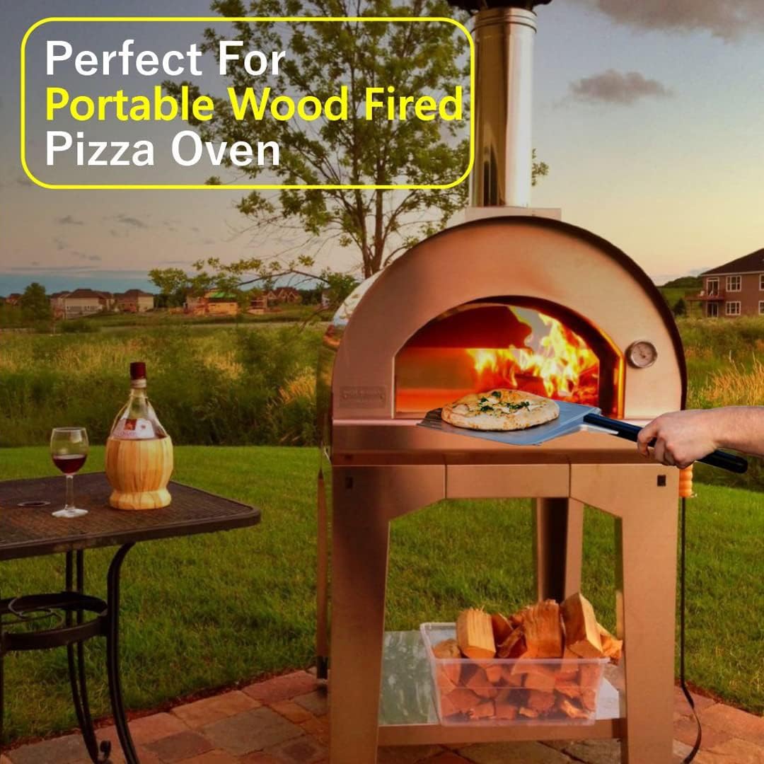 Kiln Dried ~6 x 0.5-1.5 Inch Mini Pizza Oven Cooking Logs, Wood Logs for Grills and Smokers, Solo Stove Mesa XL (790 Cubic Inches), Cherry