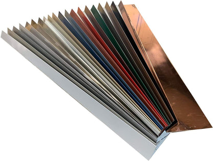 Eagle 1-26 Gauge 5 Foot Rain Diverter - Nails and Instructions Included (Mill Finish Aluminum, Copper, Galvanized, Stainless Steel & More) (1, Aluminum Diamond Plate - Black)