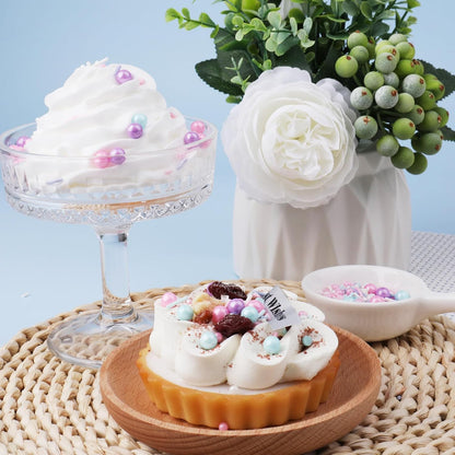 Pastel Sprinkles for Cake Decoratiing, Pink Purple Blue White Sprinkles Mix Jimmies, 130g/4.59oz, Confetti for Baking, Cookies, Cupcake, Ice Cream Toppings, Celebrations Wedding Shower Party Christmas Supplies