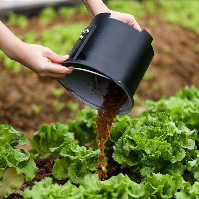 Airthereal Bundle | Revive Electric Kitchen Composter and 1 Spare Bucket + Lid, 2.5L Capacity with SHARKSDEN® Tri-Blade, Turn Food Waste and Scraps into Dry Compost Fertilizer