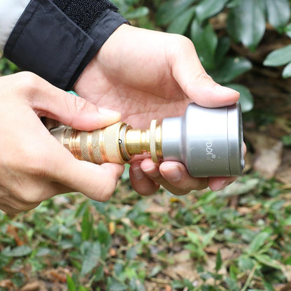 STYDDI Brass Full Flow Garden Hose Quick Release Connect Adaptor Fitting, Full Port Solid Brass Outdoor Water Hose Quick Disconnect Connector Coupler with Male and Female, with 4 Hose Washers - 3 Sets