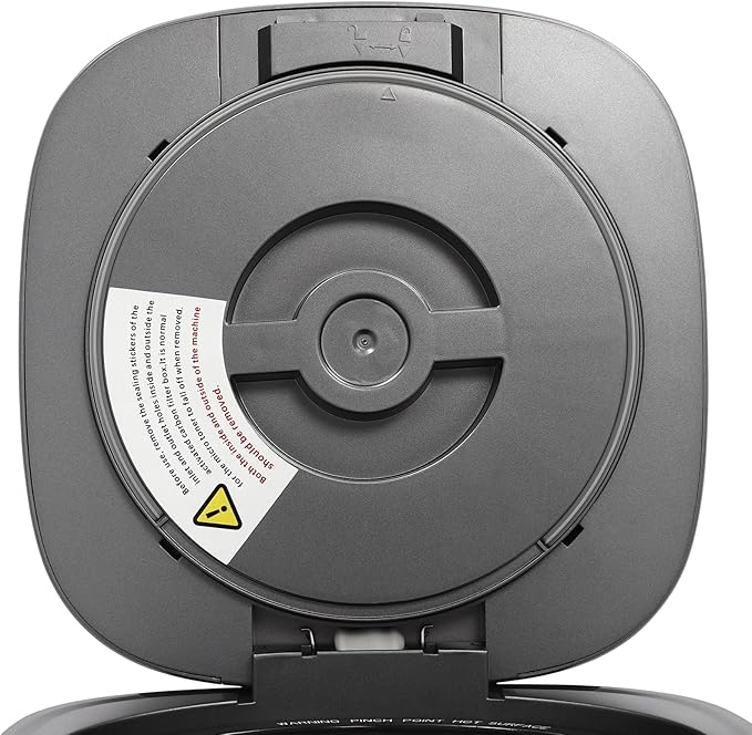 Electric Composter for Kitchen,Smart Compost Bin Indoor/Outdoor,2.5L Large Capacity Odorless Composter Kitchen Countertop,Auto-Cleaning Home Compost Machine (Black)